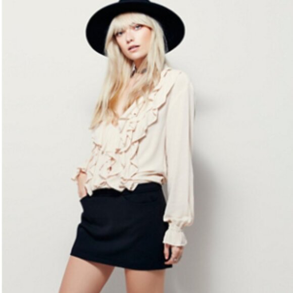 🌹NWOT Free People Double Vision 2fer Dress - Picture 1 of 12